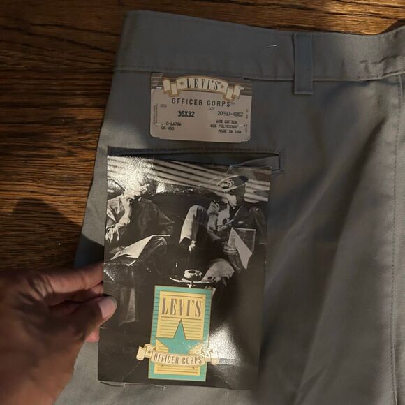 Dead stock Vintage Levi’s Officer Corps Pants - Picture 4 of 7